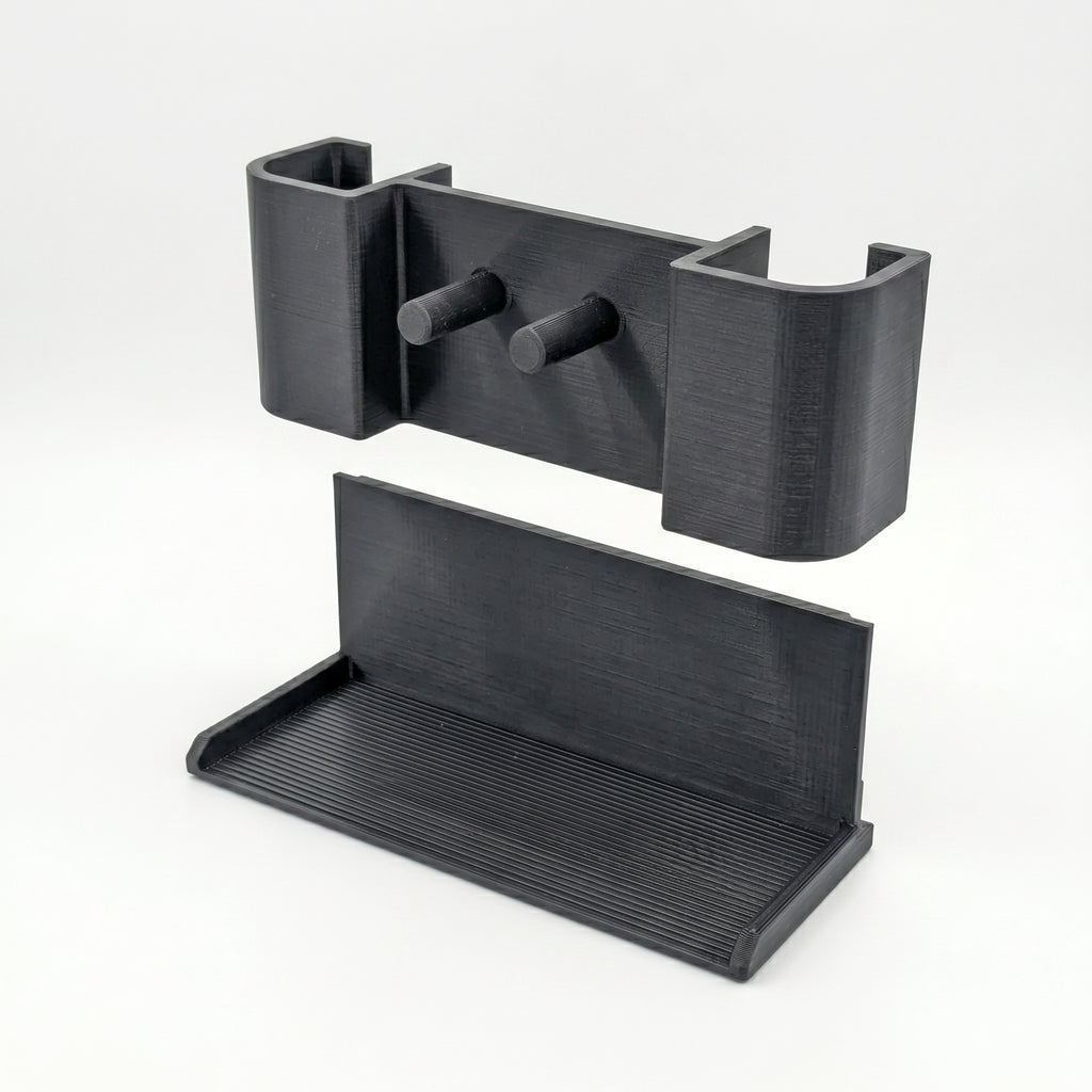 Modular Sink Caddy Sponge & Brush Organizer with Drip Tray